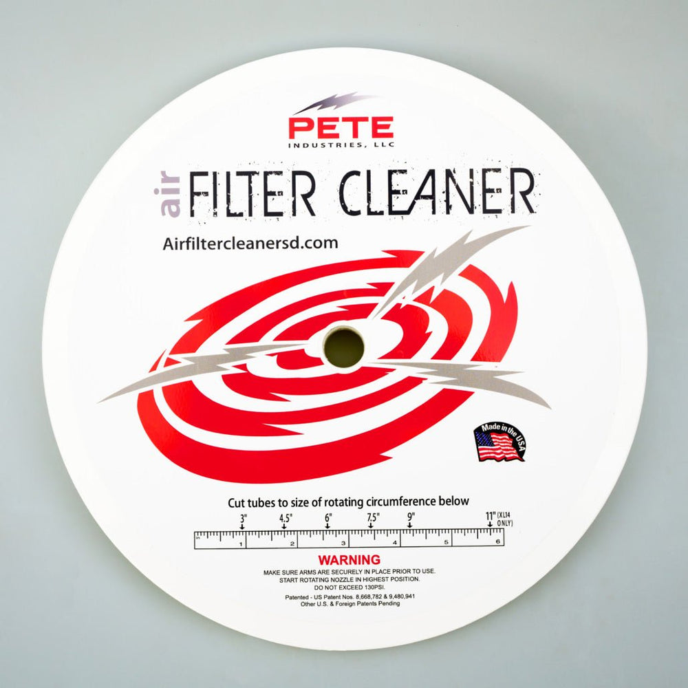 Air Filter Cleaner Standard Lid 12" (with 6 tiers) | Air Filter Cleaner