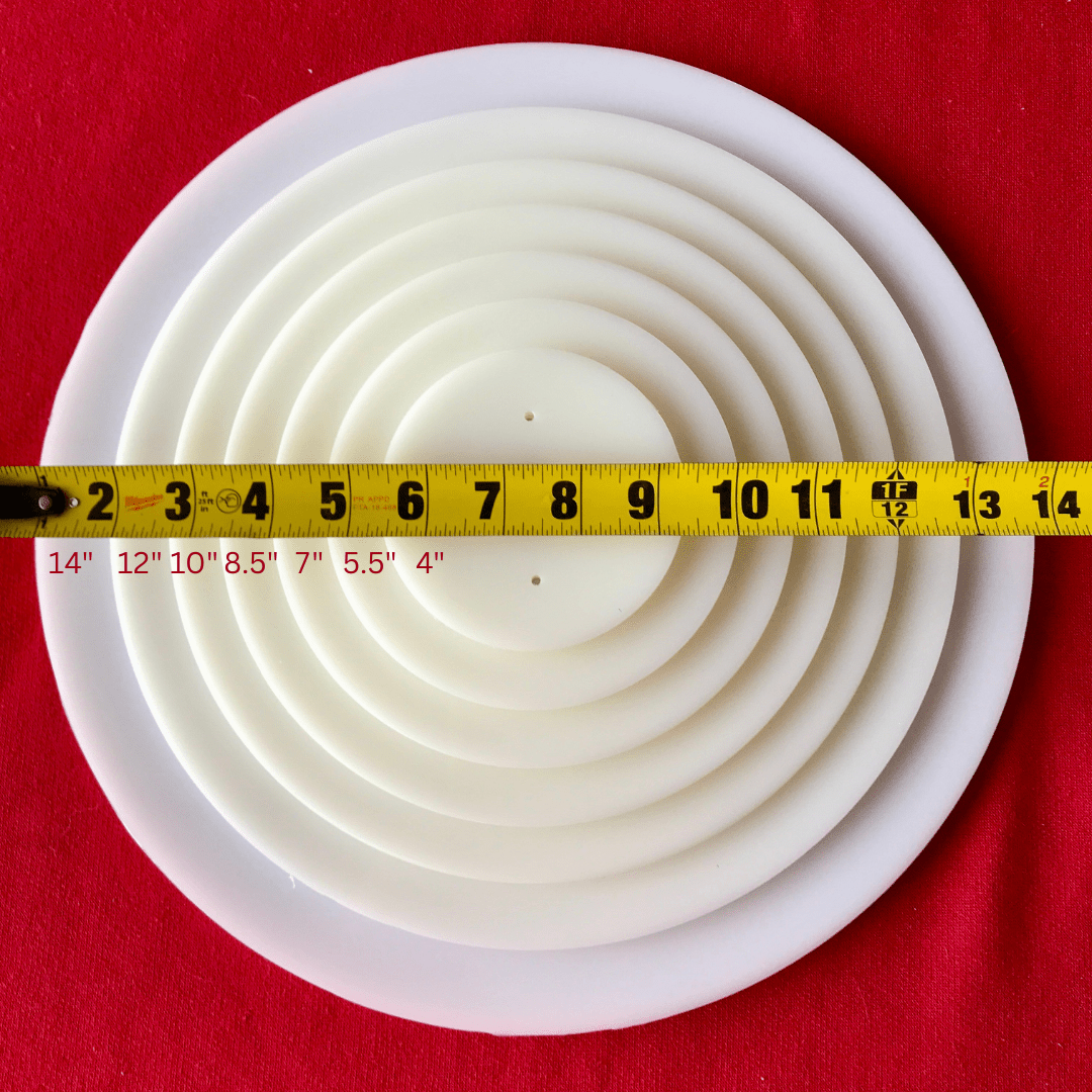 Air Filter Cleaner XL Lid 14" (with 7 Tiers) Extra - Large 14" | Air Filter Cleaner