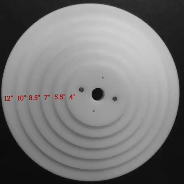 Air Filter Cleaner Standard Lid 12" (with 6 tiers) | Air Filter Cleaner