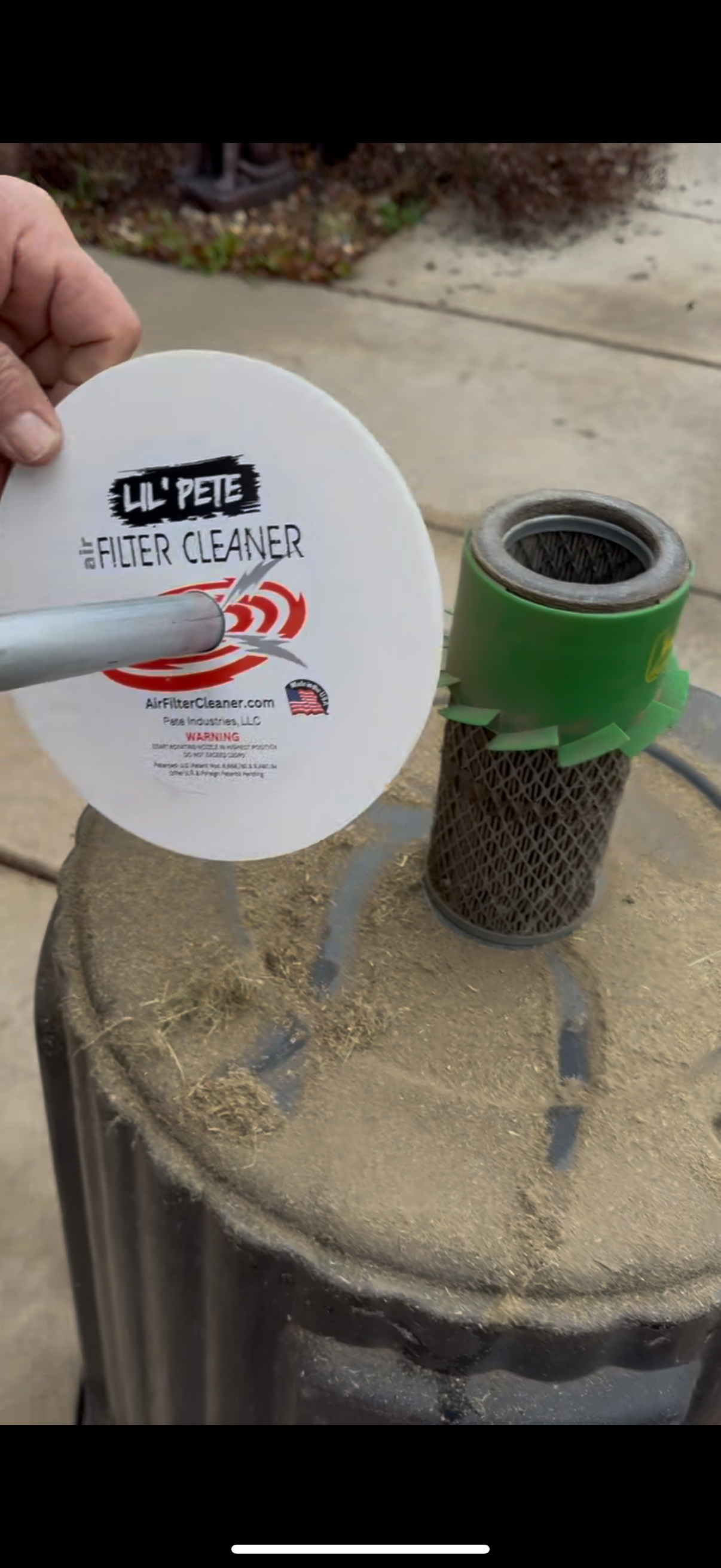 Lil' Pete Air Filter Cleaner Tool Kit